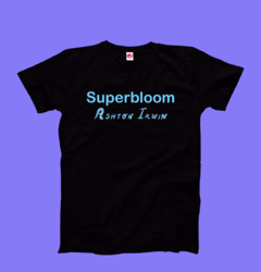 Remera Negra SUPERBLOOM ASHTON IRWIN