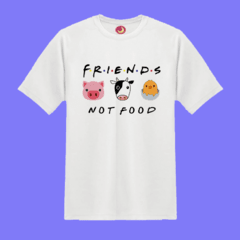 Remeras FRIENDS NOT FOOD VEGANOS DEOTROPLANETA.SHOP