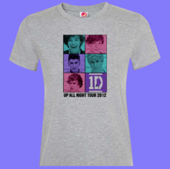 Remeras 1D ONE DIRECTION UP ALL NIGHT TOUR 2012 - comprar online