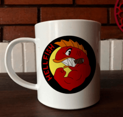 Taza HELLFISH LOS PECES DEL INFIERNO LOS SIMPSONS