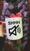 Taza SHHH SILENCIO