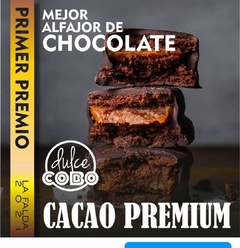 Media docena de alfajores de Cacao 70%, categoría Premium en internet