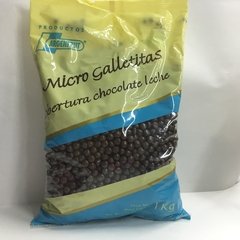 MICROGALLETITAS DE CHOCOLATE CON LECHE