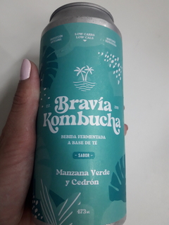 Imagen de KOMBUCHA BRAVIA//LIVE KOMBU LATA X 473ML