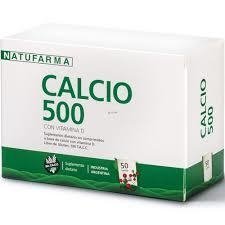 NATUFARMA CALCIO 500 X60 COMPRIMIDOS
