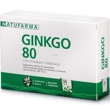 NATUFARMA GINKGO 80MG X30 COMPRIMIDOS