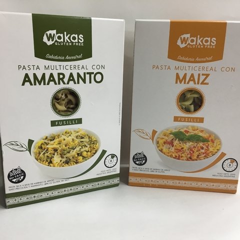 WAKAS MULTICEREAL PASTAS x 250 g