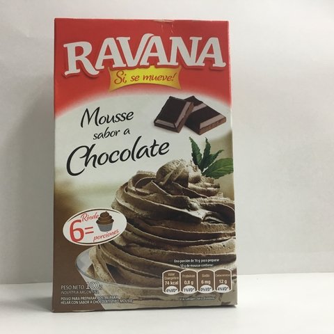 MOUSSE DE CHOCOLATE RAVANA