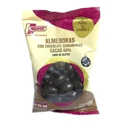 ALMENDRAS CON CHOCOLATE S/AMARGO x 120 g SIN TACC VEGGIE