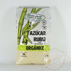 AZUCAR RUBIA INTEGRAL DE CAÑA ORGANICA X 750 GRS