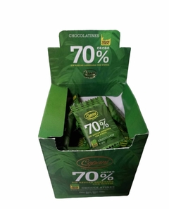 CHOCOLATIN x 5 grs 70 % Con Stevia - comprar online