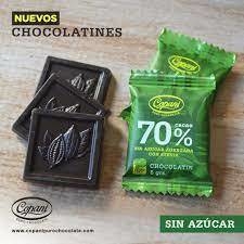 CHOCOLATIN x 5 grs 70 % Con Stevia