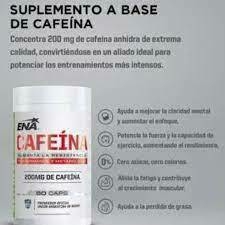 ENA CAFEINA 200 mg x 60 C - comprar online