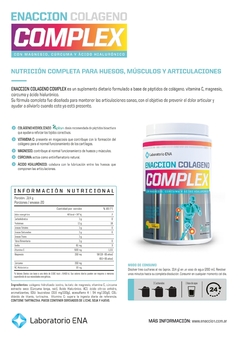 ENACCION COLAGENO COMPLEX x 270 G - comprar online