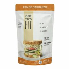 Pan de Garbanzo PROTEICO ONE TWO FIT 200 grs 1 pan de molde