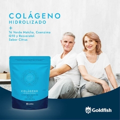 GOLD FISH COLAGENO + TE VERDE D PACK x 200 grs