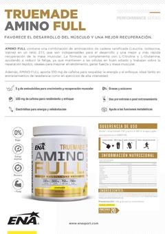 ENA AMINO FULL TRUE MADE 148 grs LEMONADE - comprar online