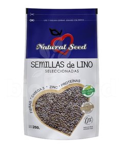 LINO SEMILLA X200G NATURAL SEED