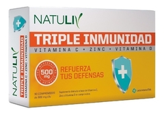 TRIPLE INMUNIDAD x 30 COMPRIMIDOS NATULIV