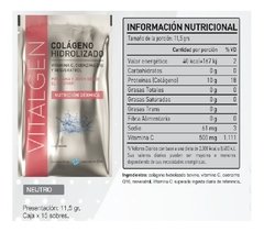 VITALGEN COLAGENO X 15 SOBRES - comprar online