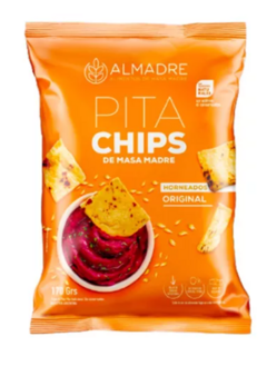ALMADRE CHIPS DE PAN PITA - Natural Dietética Online