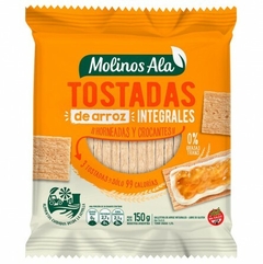 TOSTADAS ARROZ INTEGRAL 150 Grs Molinos ALA