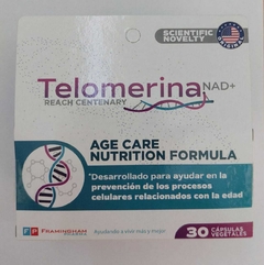 TELOMERINA NAD + x 30 Cap Vegetales - comprar online