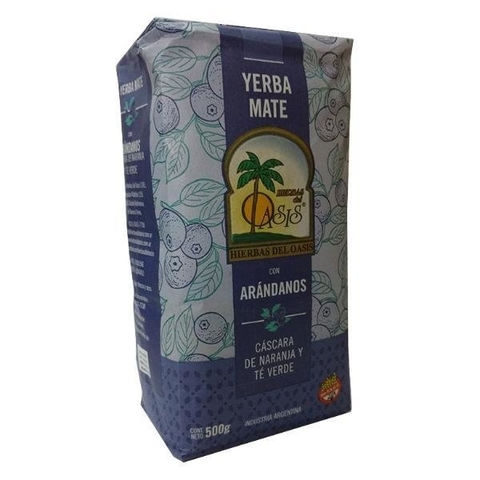 YERBA OASIS CON ARANDANO X500G