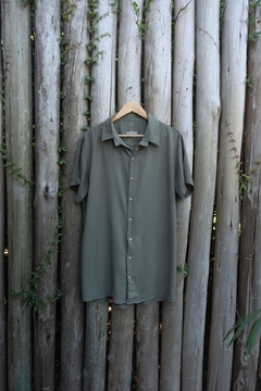 Camisa Lino Verde