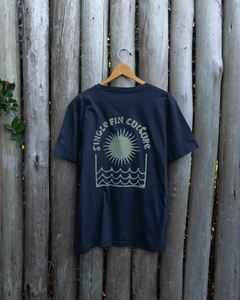 Remera "Single Fin" negra - comprar online