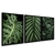 CONJUNTO 3 QUADROS - FOLHAGENS TROPICAIS - comprar online