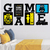 CONJUNTO QUADROS E LETRAS - GAME OVER