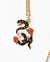 Collar Mystic Snake Skull (cadena de acero)