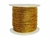 Cordão Dourado Metalizado 0.6mm 100 metros Rolo - comprar online