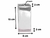 Saquinho Plástico Trasnparente com Furo 8x15 | 100 Unidades - comprar online