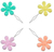 Passador Colocador Linha Em Agulha Costura Flor Coloridos na internet
