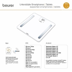 Balanza con conexion al smartphone BF 600 OUTLET - Beurer Argentina