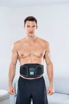 Cinturon estimulador de musculos abdominales SR EM1 - comprar online