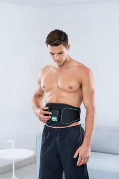 Cinturon estimulador de musculos abdominales SR EM1 en internet