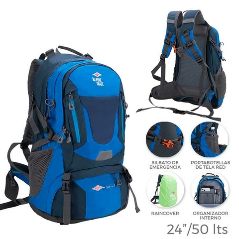 MOCHILA KUSHIRO TREKKING 40 LITROS (7798351086066)