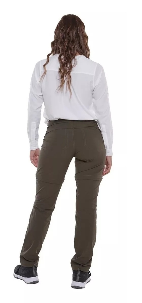 PANTALON DE MUJER MONTAGNE BAHAMAS ELASTIZADO DESMONTABLE NSHPEFGHAB