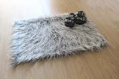 Alfombras Nordicas Piel Premiun Angora Gris - comprar online