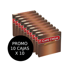 Cafe Creme Coffee Puritos - 10 Cajas x 10