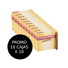 Cafe Creme Original Puritos - 10 Cajas x 10