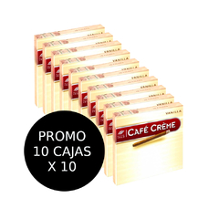 Cafe Creme Vainilla Puritos – 10 Cajas x 10