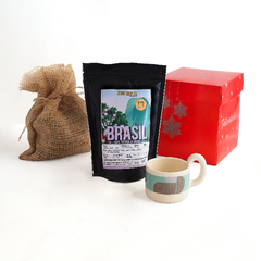 Gift Box Cienfuegos Sentidos: Café Modo Barista Brasil Espíritu Santo + Taza artesanal