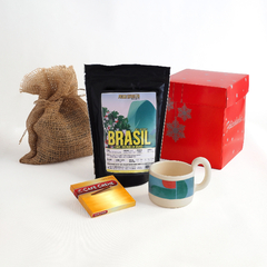 Gift Box Cienfuegos Sentidos: Café Modo Barista Brasil Pedra + Taza artesanal + Cafe Creme x 10 - comprar online