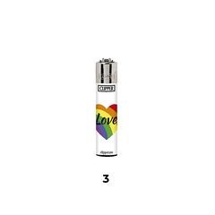 Encendedor Clipper Maxi Love Rainbow en internet