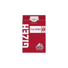 Filtros GIZEH REGULAR 8 mm - Pack x 100