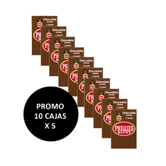 Phillies Blunt Chocolate - 10 Cajas x 5